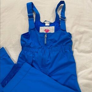 Columbia Blue Ski Bib Overalls